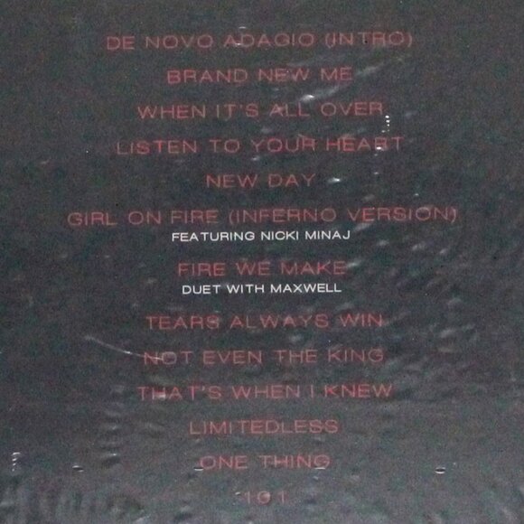 Alicia Keys Girl On Fire Sealed Unopened CD - Picture 3 of 3